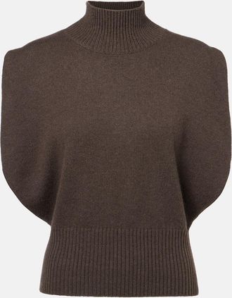 Lisa Yang Top Zaya in maglia di cashmere