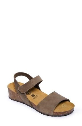 Plakton Luna Sandal in Nobuck Kaki at Nordstrom Rack, Size 11Us / 42Eu