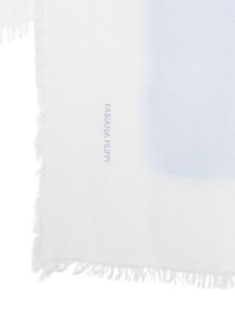 Fabiana Filippi Womens Scarfs Clear Blue