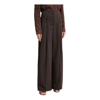 Rotate Rotate Birger Christensen, Donna, Pantaloni, Marrone, L, new
