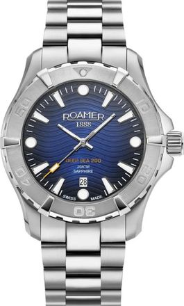 Roamer Deep Sea 200 Blue Dial Mens Watch 860833 41 45 70