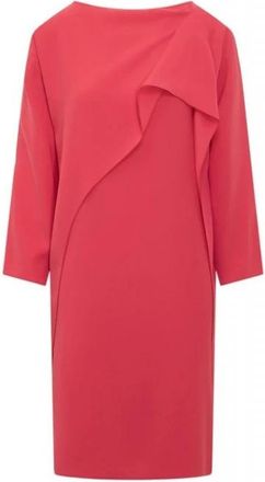 Emporio Armani Kleedjes, Dames, Roze, M, Midi Jurk