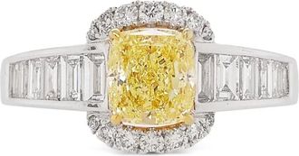 HYT Jewelry Anello con platino e diamanti - Argento