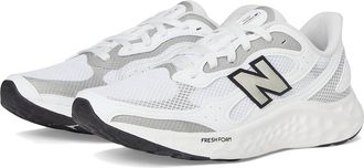 New Balance Fresh Foam Arishi v4 Tiralux Mens Running Shoes White/Silver Metallic : 13 D - Medium, Textile