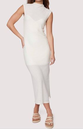 Lost + Wander Marseille Midi Dress In Cream
