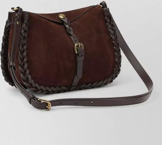 Etro leather clutch bag
