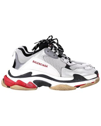 Balenciaga Mens Polyester Triple S Sneaker (Authentic Pre-Loved)