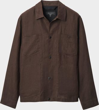 Rag & Bone Men & apos;s Calder Linen Overshirt