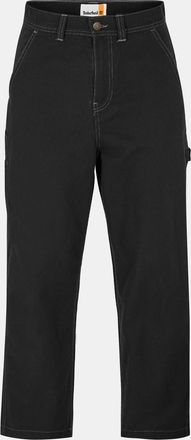 Timberland Herenbroek van canvas met rechte pijpen (Zwart)