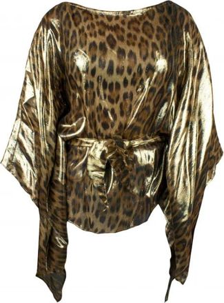 Roberto Cavalli Kaftan - Dames - Blouses - Geel - S - Overhemden