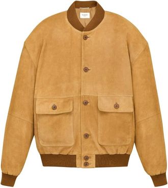 Saint Laurent Hombre, Chaquetas, Marr&oacute;n, Talla: XL