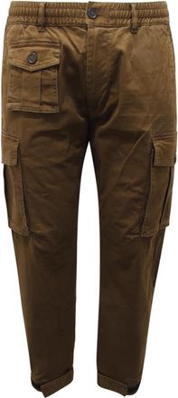 Dsquared2 Urban Cyprus Cargo Broek in Groen - Heren - Slim Fit Broeken - Groen - L - Broeken
