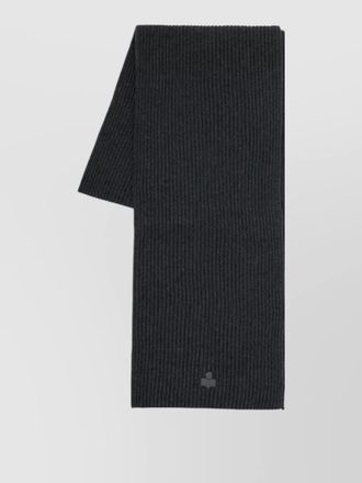 Isabel Marant marion scarf cotton hat ribbed texture