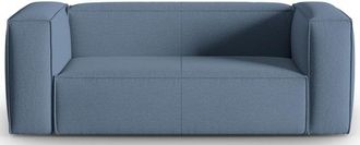 BLOOMINGLOFT 2-Sitzer Design Sofa Mackay mit Strukturstoff