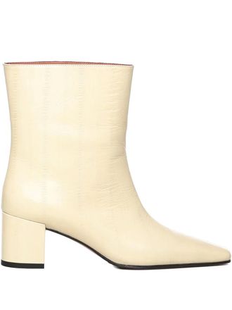 Giuliano Galiano Stivaletti Stefy in pelle 60mm - Toni neutri