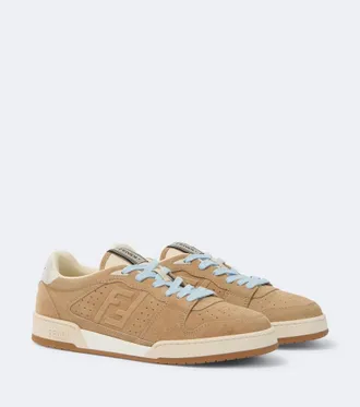 Fendi Fendi Match suede sneakers