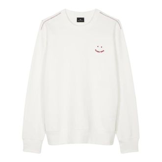 Paul Smith Heren, Sweatshirts & Hoodies, Wit, Maat: L Katoen