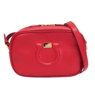 Ferragamo Pre-owned Cross Body Bags, female, Red, Size: ONE SIZE Pre-owned Pouch Ab-21 H006