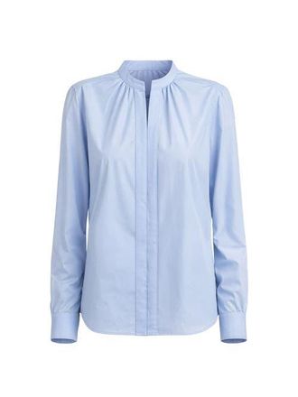 C&acirc;llas Milano Olympia Long sleeve shirt in Pale Blue at Nordstrom, Size 12 It