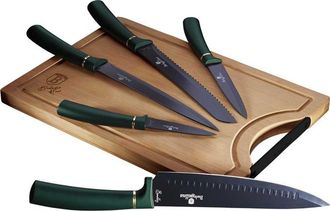 Berlinger Haus Berlinger Haus Emerald Set De Cuchillos De Cocina Acero Inoxidable