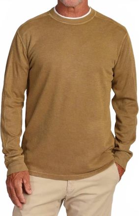 True Grit Heritage Crew Top In Dark Rye