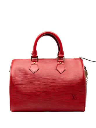 Louis Vuitton 1993 Epi Speedy 25 boston bag - Red