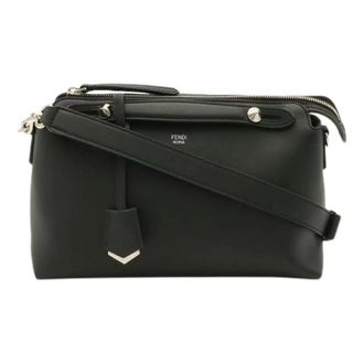 Fendi Pre-owned By The Way medium 2way bag - Dames - Pre-owned - Zwart - Maat: ONE Size Leer