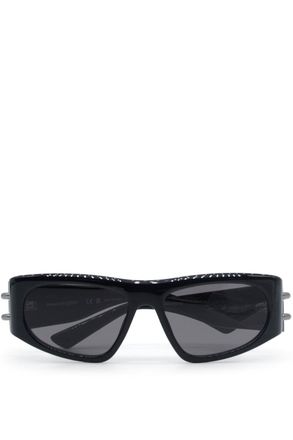 Alexander McQueen ARM BRANDING SUNGLASSES colour: BLACK