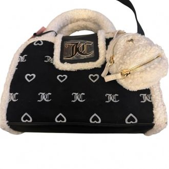 Juicy Couture Womens Chic Handbag In Black And White