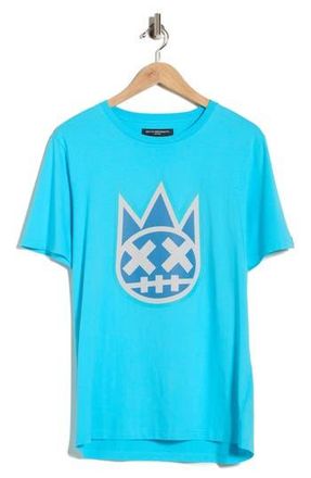 Cult of Individuality Crewneck Logo Tee in Blue Atoll at Nordstrom Rack, Size Xxx-Large