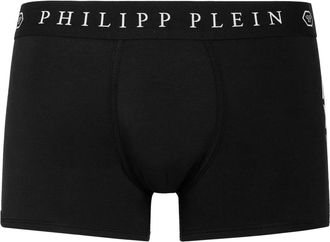 Philipp Plein Boxer Monogram - Heren - Onderbroek - Zwart - L - Katoen - Ondergoed