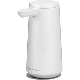 Simplehuman Rechargeable Sensor Pump Foam Soap Dispenser in White at Nordstrom