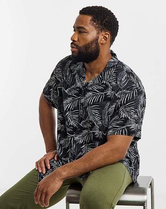 Jack & Jones Jack & Jones Jeff Print Resort Shirt