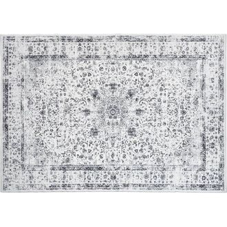 TecTake Washable Rug Aliya 240 X 340 Cm - Grey | Size: 240 cm x 340 cm