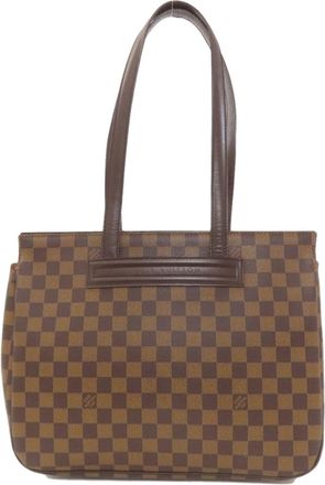 Louis Vuitton Damier Canvas Ebene Damier Canvas Tote Bag (Pre-Owned)