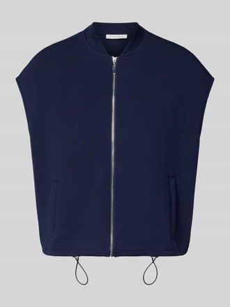 Christian Berg Regular Fit Weste mit Stehkragen in Dunkelblau, Gr&ouml;&szlig;e XXL