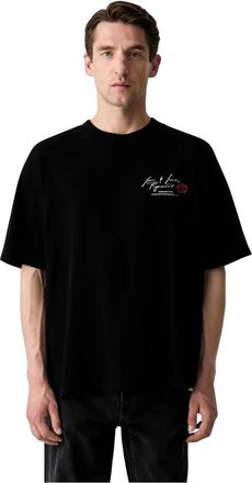Represent T-shirt met sloganprint - Heren - T-shirts - Zwart - M - Katoen - Tops