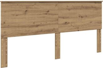 vidaXL Cabecero Roble Artesanal 200 Cm Madera Contrachapada Vidaxl