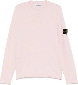 Stone Island Heren, Truien, Roze, Maat: XL Katoen