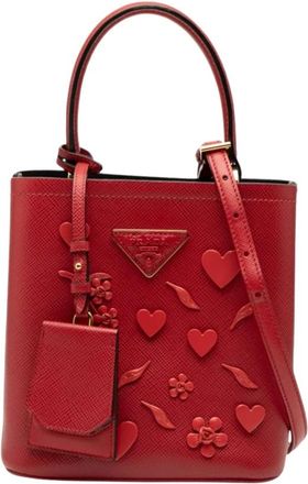 Prada Bolso de mano Pre-owned - Pre-owned - Mujer - Rojo - ONE SIZE