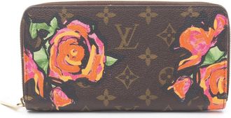 Louis Vuitton Brown Multi-Color Pvc Long Wallet (Bi-Fold) (Pre-Owned)