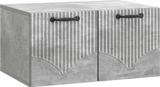 vidaXL Mueble Para Tv De Pared Gris Hormig&oacute;n 59,5 X 41 X 30 Cm Vidaxl