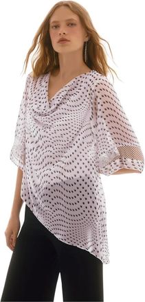 Joseph Ribkoff Stijlvolle Jassen Collectie - Dames - Blouses - Wit - 2XL - Overhemden