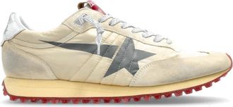Golden Goose Sportschoenen Hardlopen Marathon M77 - Heren - Sneakers - Beige - 44 EU - Schoenen