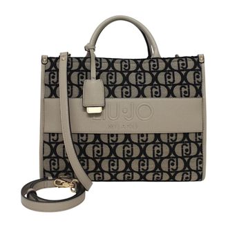 Liu Jo Tassen, Dames, Bruin, ONE Size, Polyester, M Tote Tote Bag