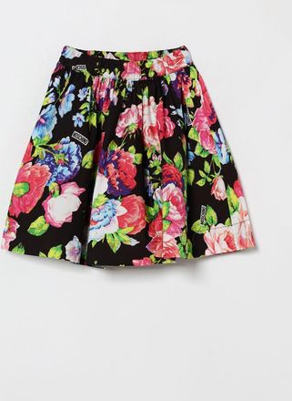 Moschino Gonna mini Moschino in cotone con stampa floreale