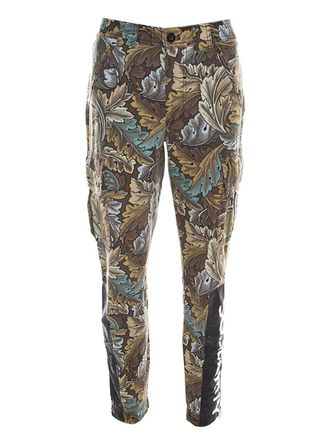 Marc Jacobs pre-owned Acanthus-print trousers - Brown