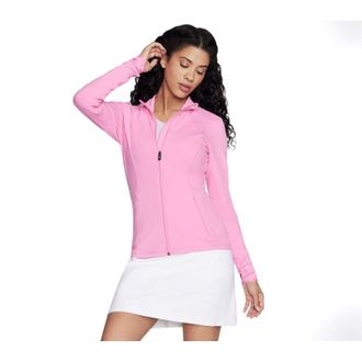 Skechers Performance GOWALK Draag Mesh Dames Roze Jas