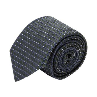 Ferragamo Cravatta Jacquard Pegasus Tie - male - Ferragamo - Ties - Green - ONE SIZE - Accessories