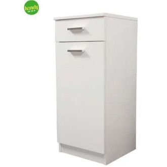 Savini Mobile Bagno - Bianco Laccato Lucido - 34x34x80 cm - Savini
